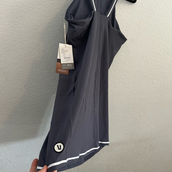 NWT Vuori Volley Azure Gray Dress Size Large - Picture 6 of 8